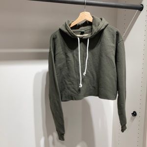 Cropped hoodie